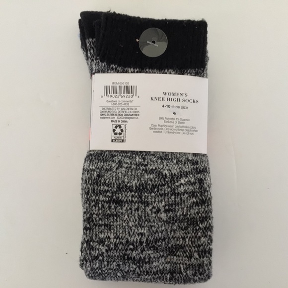 WEST LOOP COZY KNEE HIGH SOCKS NWT - Picture 5 of 6